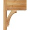 Ekena Millwork Imperial Block Rough Sawn Outlooker, Western Red Cedar, 8"W x 14"D x 18"H OUT08X14X18IMP05RWR - alternate 4
